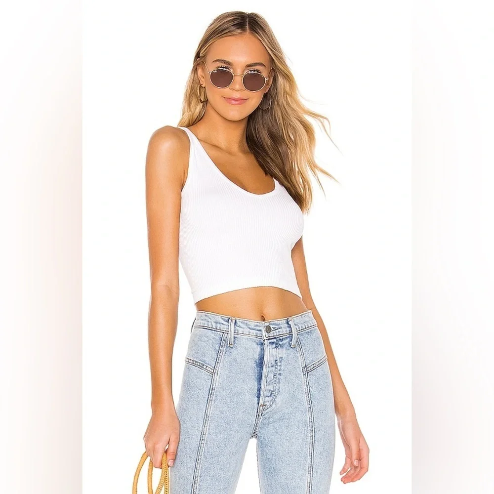 ‼️RARE‼️🎸Free People🎸🔥NWT🔥Solid Ribbed Brami in Navy—XS/S